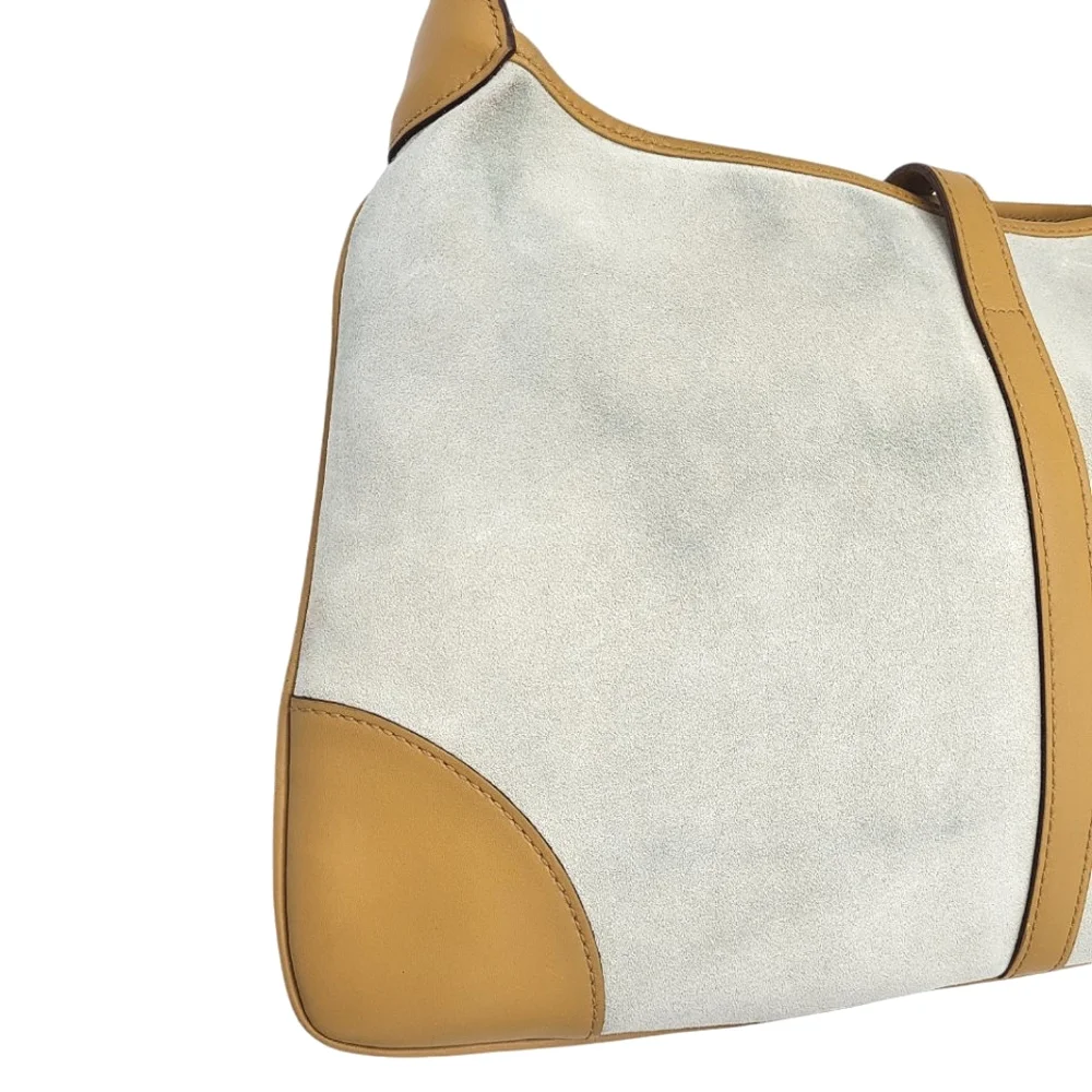 SOLD! Gucci Jackie Hobo Bag with Bamboo Handle Suede Leather - Picture 13 of 15